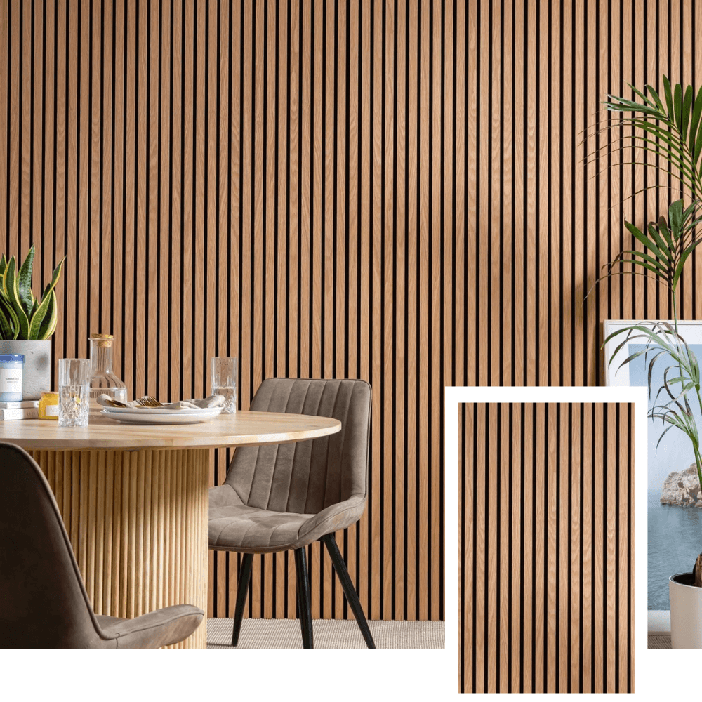 Acoustic Slat Panel — (2.7 m × 1.10 m)