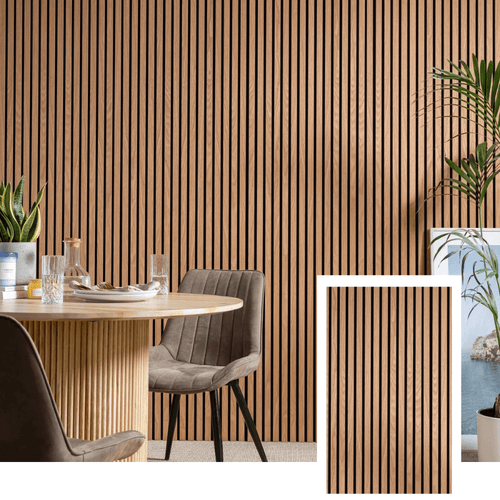 Acoustic Slat Panel — (2.7 m × 1.10 m)